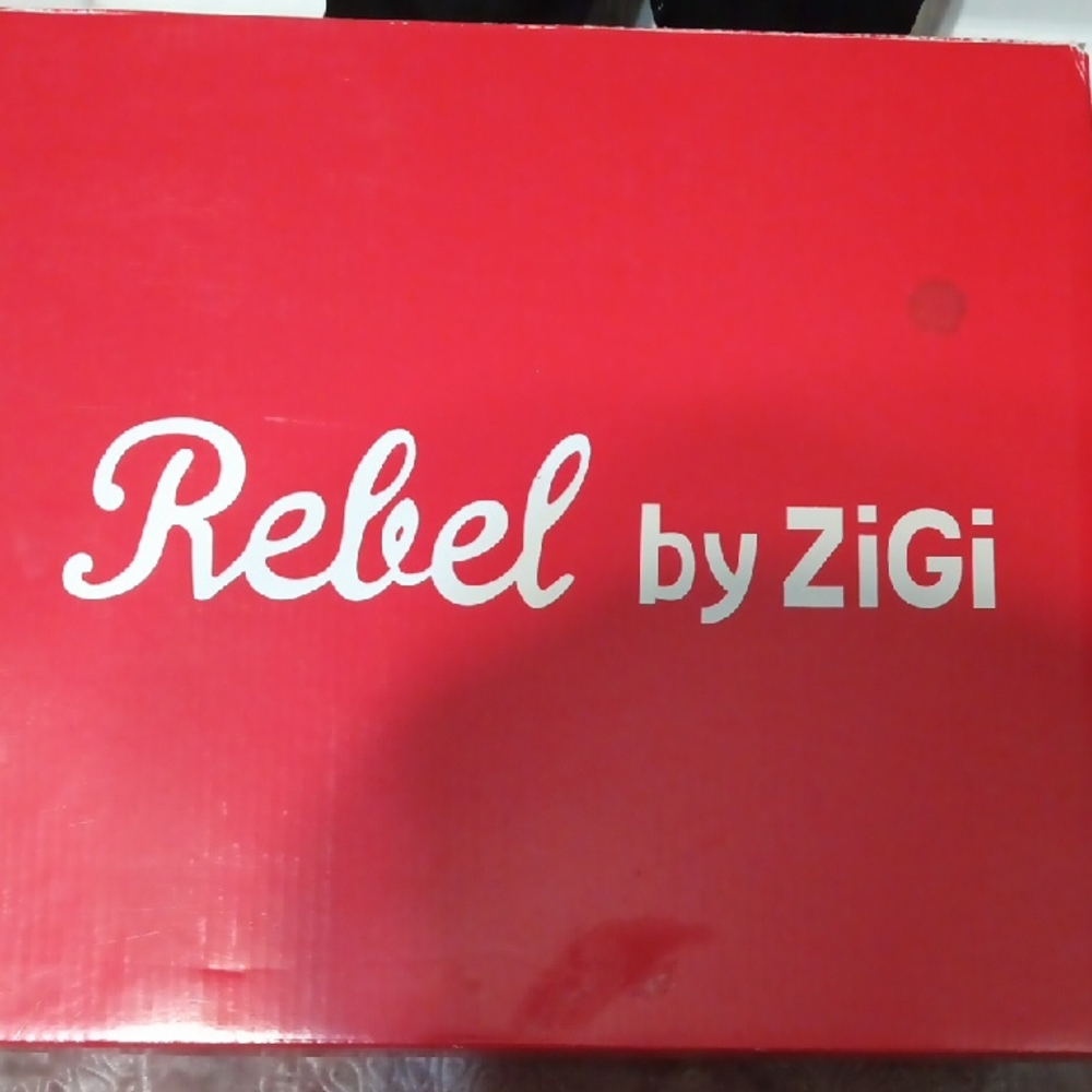 Rebel By Zigi Black Over the Knee Women's Boots - Picture 4 of 8
